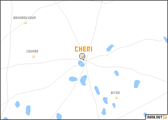 map of Chéri