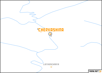 map of Cherkashina