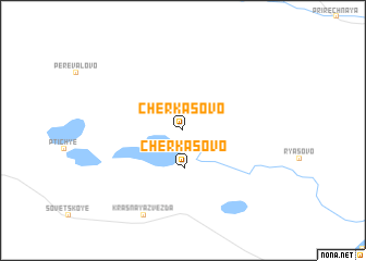 map of Cherkasovo