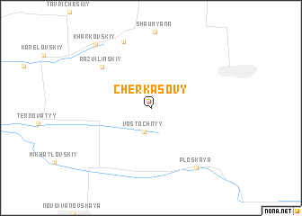 map of Cherkasovy