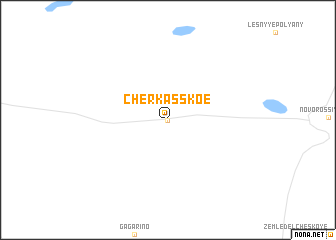 map of Cherkasskoe