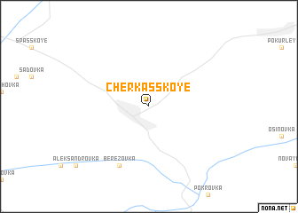 map of Cherkasskoye