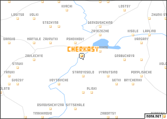 map of Cherkasy