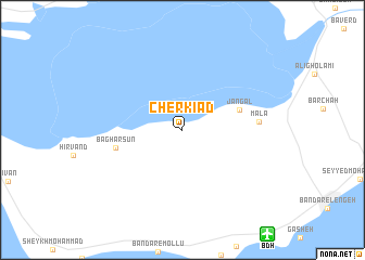 map of Cherkīād