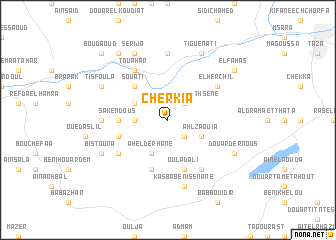 map of Cherkia