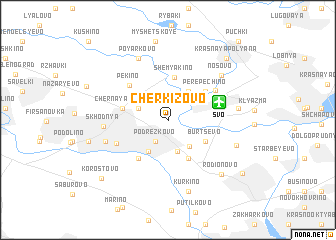 map of Cherkizovo