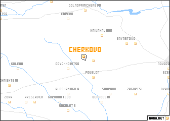 map of Cherkovo