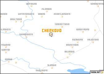 map of Cherkovo