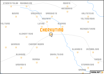 map of Cherkutino