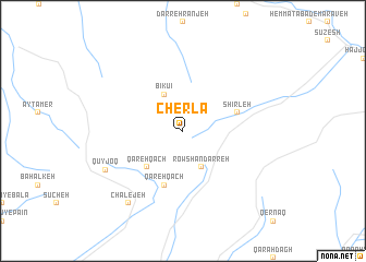 map of Cherlā