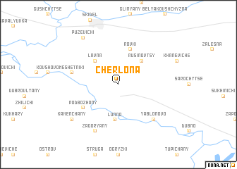 map of Cherlona