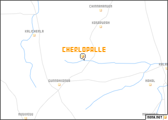 map of Cherlopalle