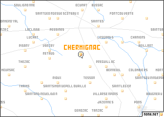 map of Chermignac