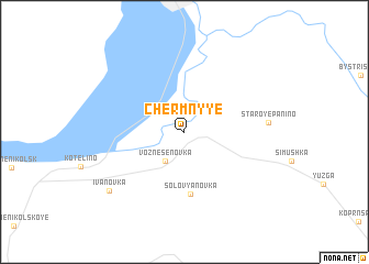 map of Chermnyye