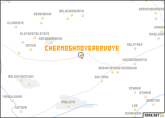 map of Chermoshnoye Pervoye