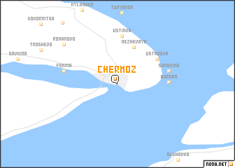 map of Chermoz