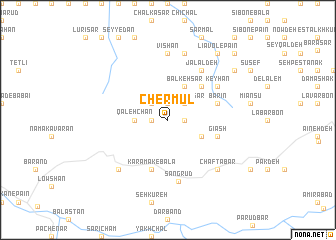 map of Chermūl