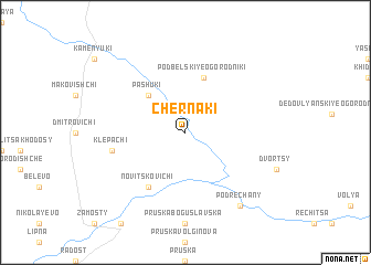 map of Chernaki