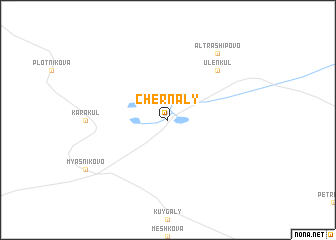 map of Chernaly