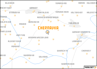 map of Chernavka