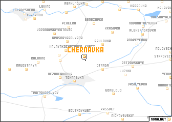 map of Chernavka