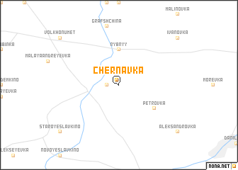 map of Chernavka