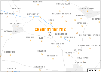 map of Chërnaya Gryaz\