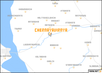 map of Chërnaya Virnya