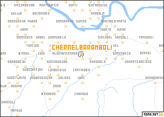 map of Chernel Baramboli
