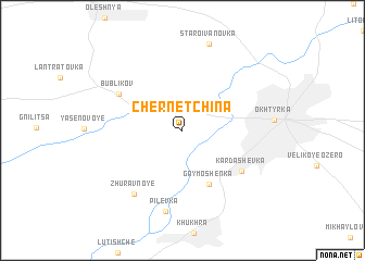 map of Chernetchina