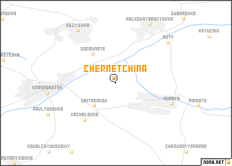 map of Chernetchina