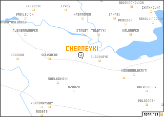 map of Cherneyki