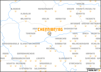 map of Cherni Bryag