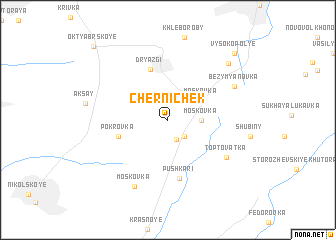 map of Chernichëk