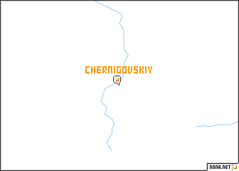 map of Chernigovskiy