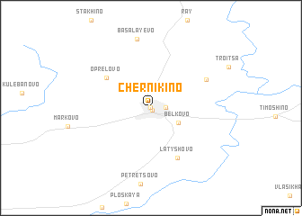 map of Chernikino