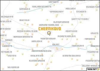 map of Chernikovo