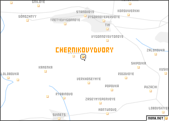 map of Chernikovy Dvory