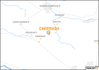 map of Chernikov