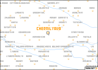 map of Chernilyava