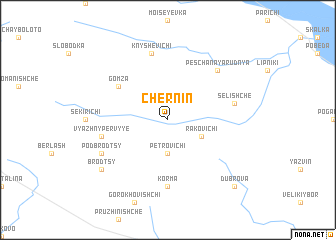 map of Chernin