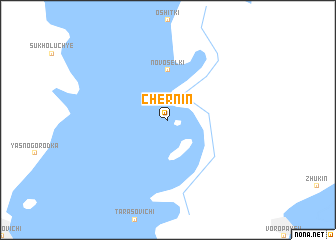 map of Chernin