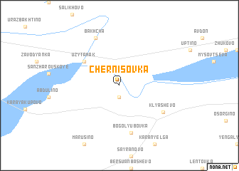 map of Chernisovka