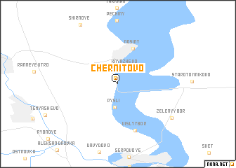 map of Chernitovo