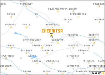 map of Chërnitsa