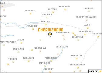 map of Chernizhovo