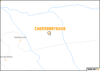 map of Chernobayevka