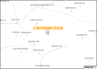 map of Chernobayevka