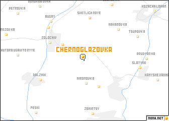 map of Chernoglazovka