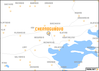 map of Chernogubovo